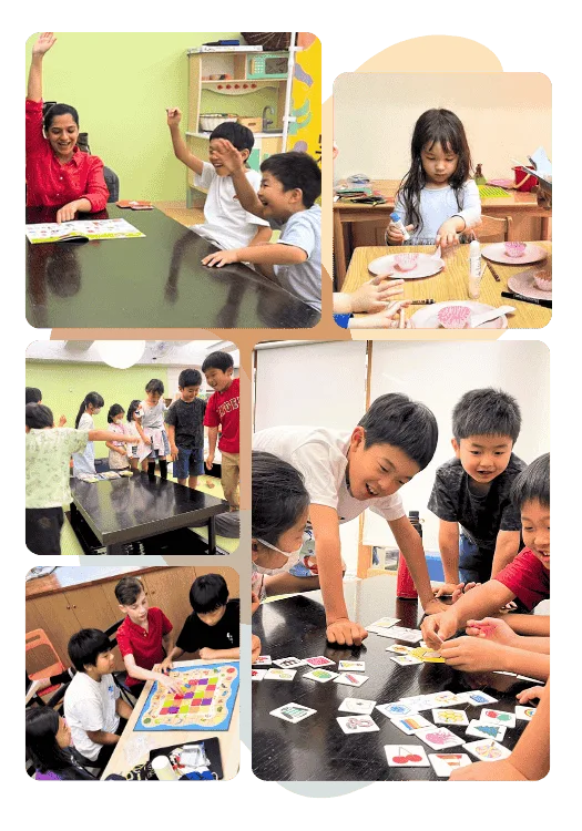 ミライマインズの放課後プログラムを学校内で受ける子供たち